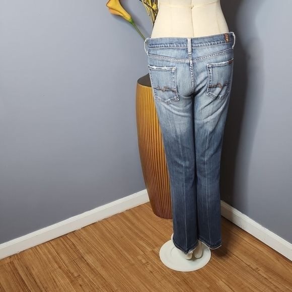 7 For All Mankind 7FAM Bootcut Jeans Size 29 - Picture 4 of 16